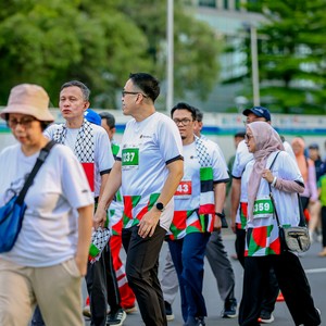 Race photo from WALK FOR PALESTINE
