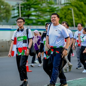 Race photo from WALK FOR PALESTINE