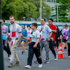 Race photo from WALK FOR PALESTINE