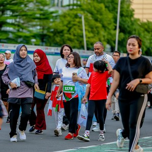 Race photo from WALK FOR PALESTINE
