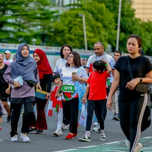 Race photo from WALK FOR PALESTINE