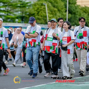 Race photo from WALK FOR PALESTINE
