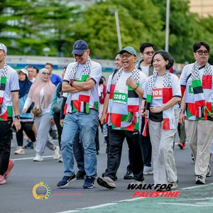 Race photo from WALK FOR PALESTINE
