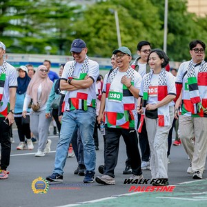 Race photo from WALK FOR PALESTINE