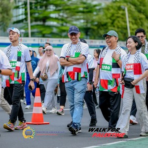 Race photo from WALK FOR PALESTINE