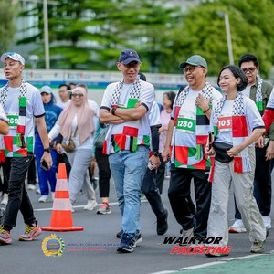 Race photo from WALK FOR PALESTINE