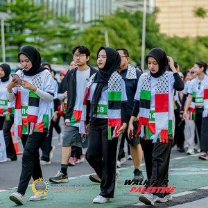 Race photo from WALK FOR PALESTINE