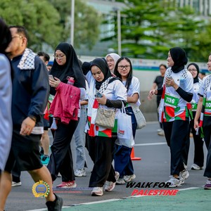 Race photo from WALK FOR PALESTINE