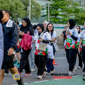 Race photo from WALK FOR PALESTINE