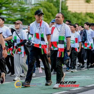 Race photo from WALK FOR PALESTINE