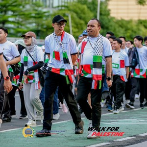 Race photo from WALK FOR PALESTINE