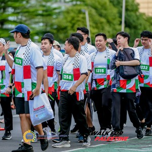 Race photo from WALK FOR PALESTINE