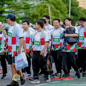 Race photo from WALK FOR PALESTINE