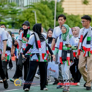 Race photo from WALK FOR PALESTINE