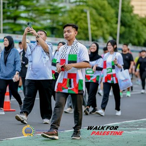 Race photo from WALK FOR PALESTINE