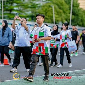 Race photo from WALK FOR PALESTINE