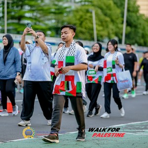 Race photo from WALK FOR PALESTINE