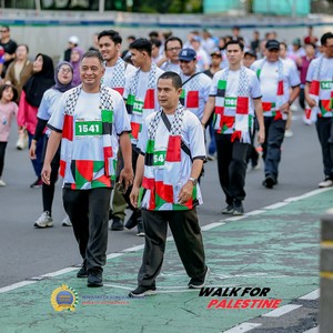 Race photo from WALK FOR PALESTINE