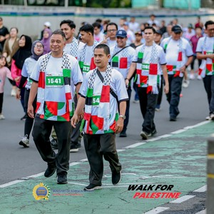 Race photo from WALK FOR PALESTINE