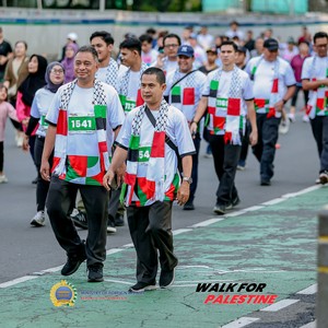 Race photo from WALK FOR PALESTINE