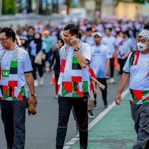 Race photo from WALK FOR PALESTINE