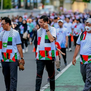 Race photo from WALK FOR PALESTINE