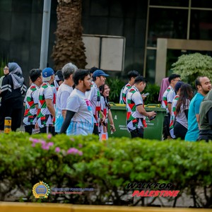 Race photo from WALK FOR PALESTINE