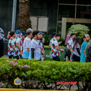 Race photo from WALK FOR PALESTINE