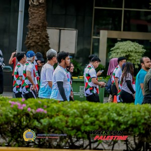 Race photo from WALK FOR PALESTINE