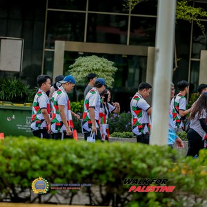 Race photo from WALK FOR PALESTINE