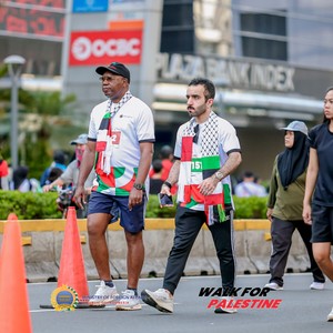 Race photo from WALK FOR PALESTINE