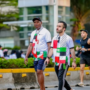 Race photo from WALK FOR PALESTINE