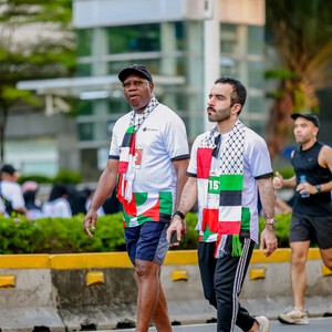 Race photo from WALK FOR PALESTINE