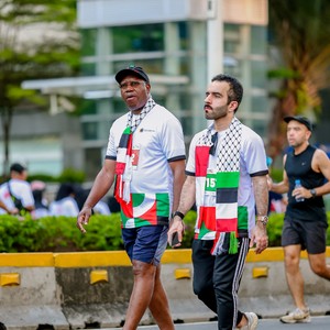 Race photo from WALK FOR PALESTINE