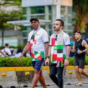 Race photo from WALK FOR PALESTINE