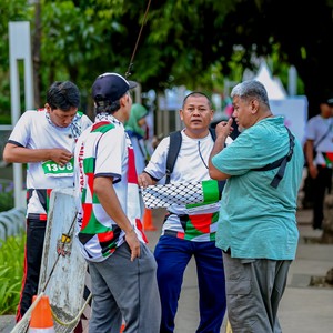 Race photo from WALK FOR PALESTINE