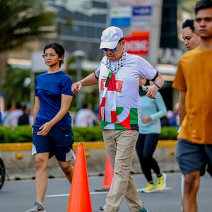 Race photo from WALK FOR PALESTINE