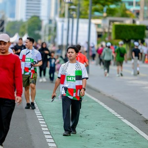 Race photo from WALK FOR PALESTINE
