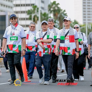 Race photo from WALK FOR PALESTINE
