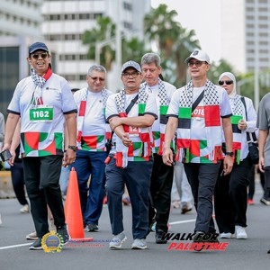Race photo from WALK FOR PALESTINE