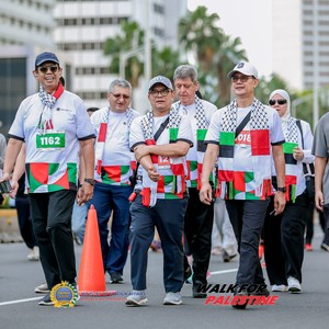 Race photo from WALK FOR PALESTINE