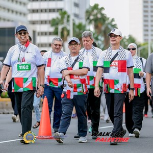Race photo from WALK FOR PALESTINE