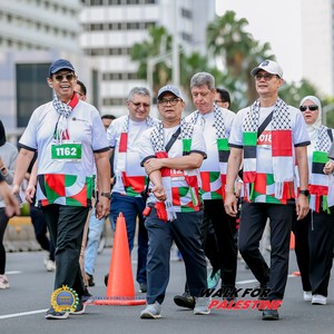Race photo from WALK FOR PALESTINE