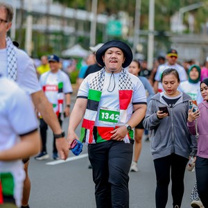Race photo from WALK FOR PALESTINE
