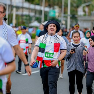 Race photo from WALK FOR PALESTINE
