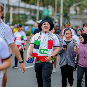 Race photo from WALK FOR PALESTINE