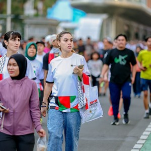 Race photo from WALK FOR PALESTINE