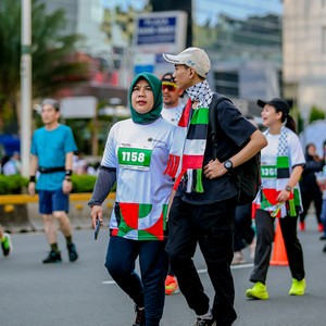 Race photo from WALK FOR PALESTINE