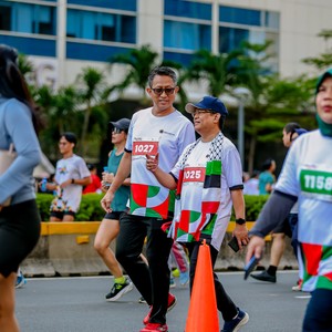 Race photo from WALK FOR PALESTINE
