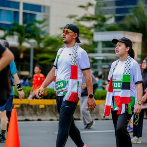 Race photo from WALK FOR PALESTINE